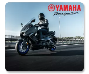 תמונה של קטנוע מבית ימאהה