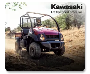תמונה של רכב תפעולי של קוואסאקי מדגם מיול