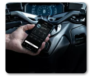 עמוד גלריה לגבי טכנולוגיה מתקדמת, מסך ואפליקציה