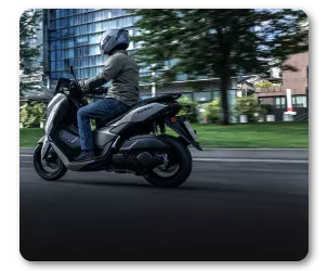 עמוד גלריה על הנוחות שבדגמי הקטנועים האורבניים של ימאהה